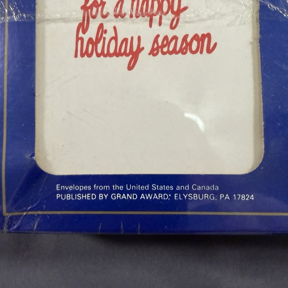 Vintage Disney Collection Christmas Cards/Envelopes 20 Set Mickey Sealed‎ NOS - Picture 5 of 7